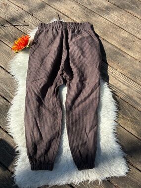 Lisa bayne 💯 linen stripe pants